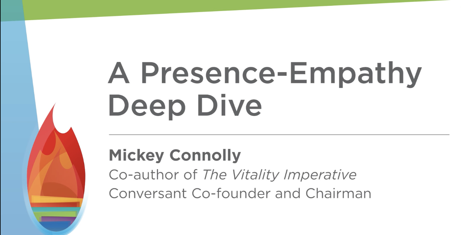 A presence empathy deep dive video capture